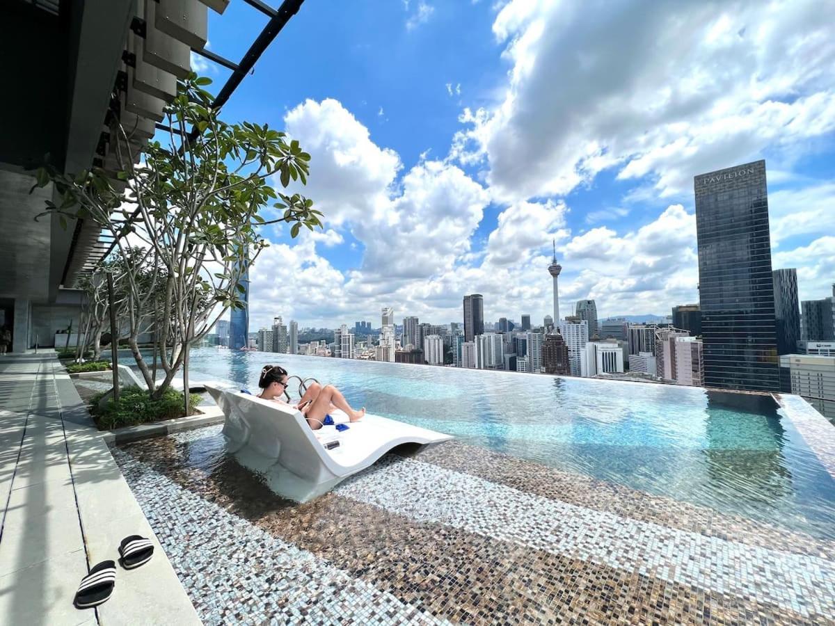 شقة Axon Bukit Bintang Pavillion Kl Klcc By Gomain كوالالمبور المظهر الخارجي الصورة