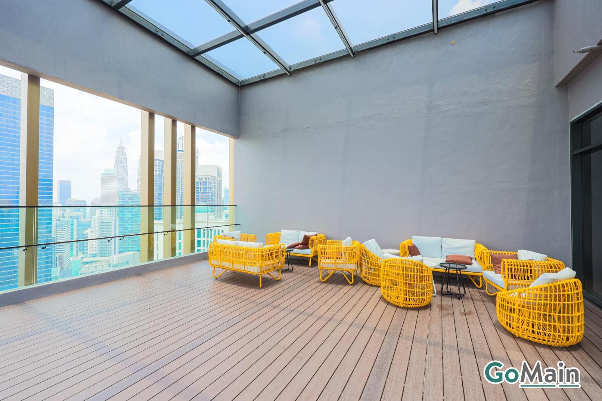 شقة Axon Bukit Bintang Pavillion Kl Klcc By Gomain كوالالمبور المظهر الخارجي الصورة